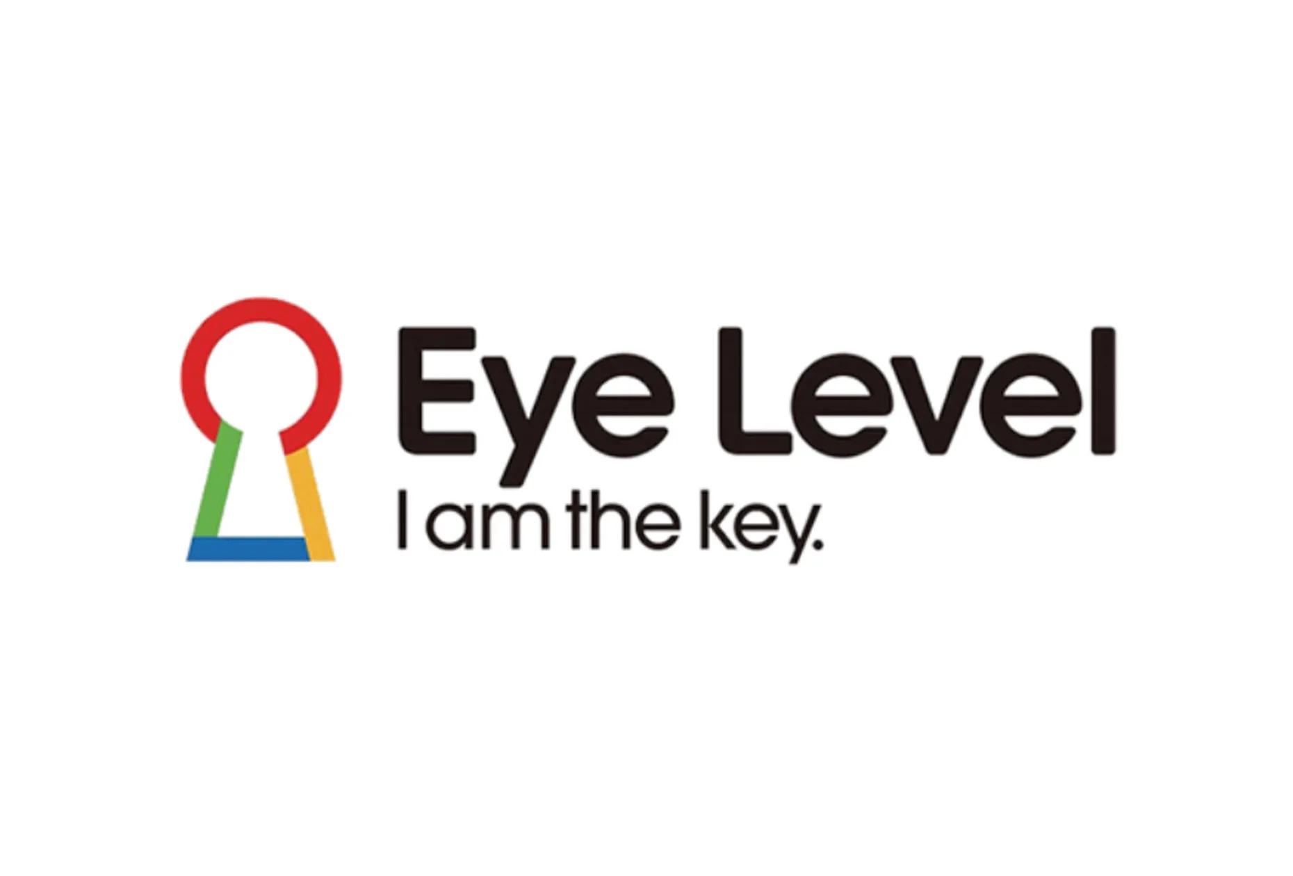 Eye Level logo with colorful key outline