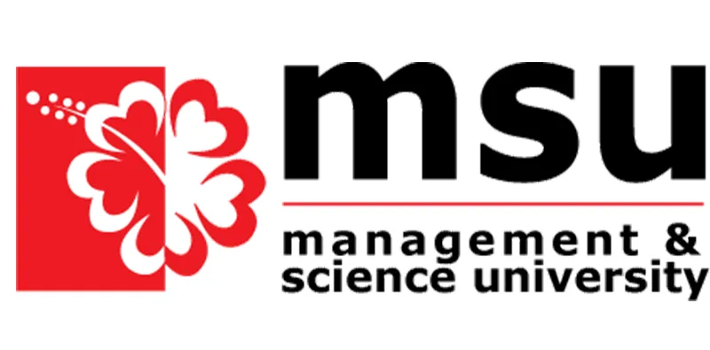 MSU logo: Management and Science University