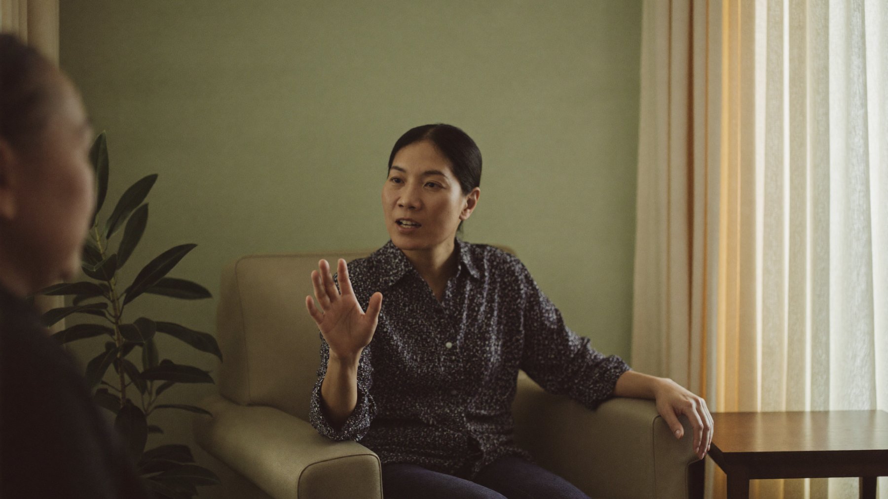 Client in conversation during a therapy session at BeLive in Psychology, Petaling Jaya